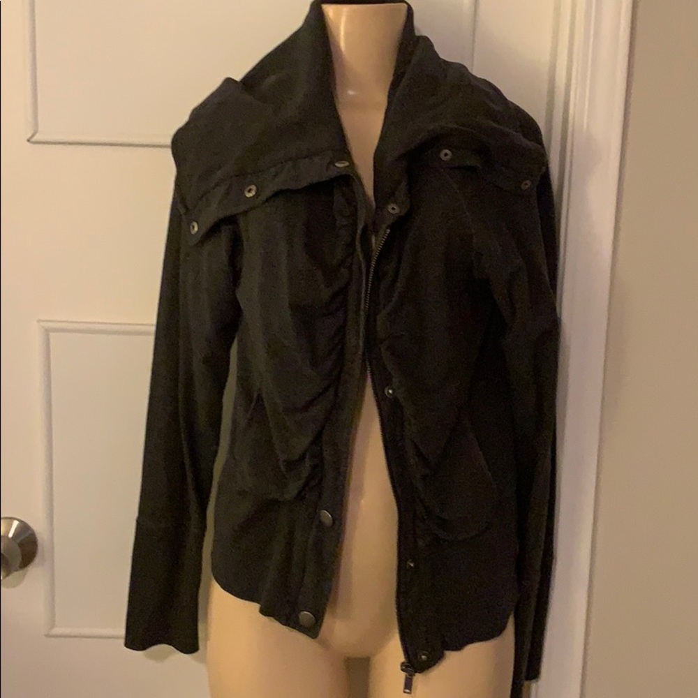 Zella button/zip sweatshirt